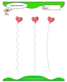 Çizgi Çalışma Sayfaları